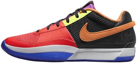 Nike Tênis de basquete masculino Ja 1, preto/cinza lobo/azul